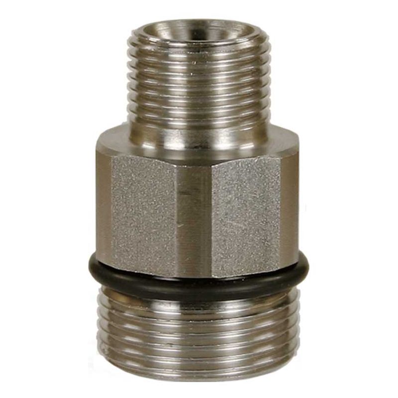 Adaptateur M24 mâle vers 3/8" mâle en inox – 700 bar