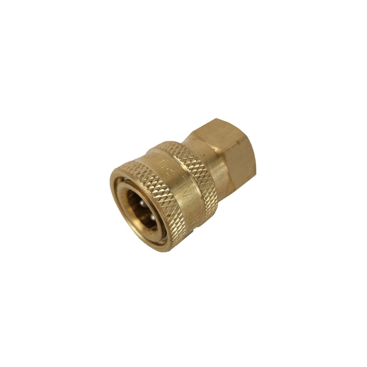 Raccord rapide femelle haute pression 1/4" avec filetage femelle 1/4"