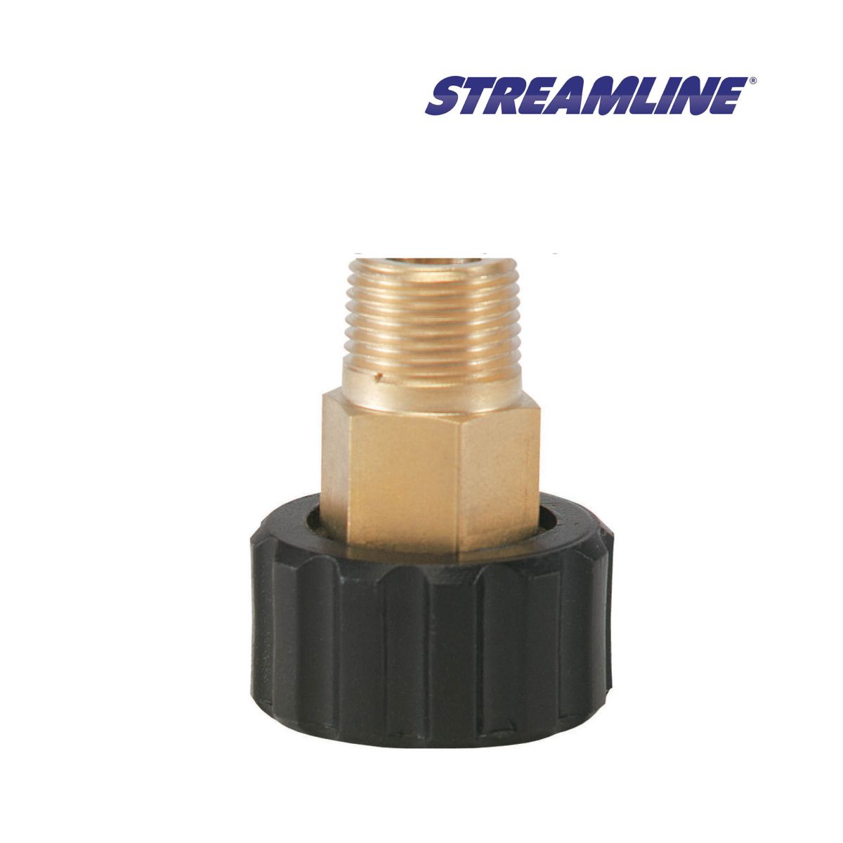 Raccord de connecteur femelle fileté M22 haute pression, avec filetage mâle 1/4 pouce