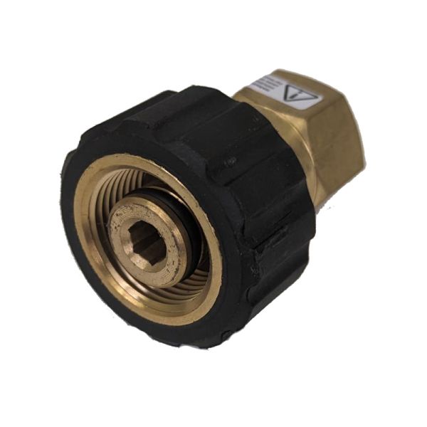 image Raccord de connecteur femelle fileté M22 haute pression, avec filetage femelle 1/4 pouce