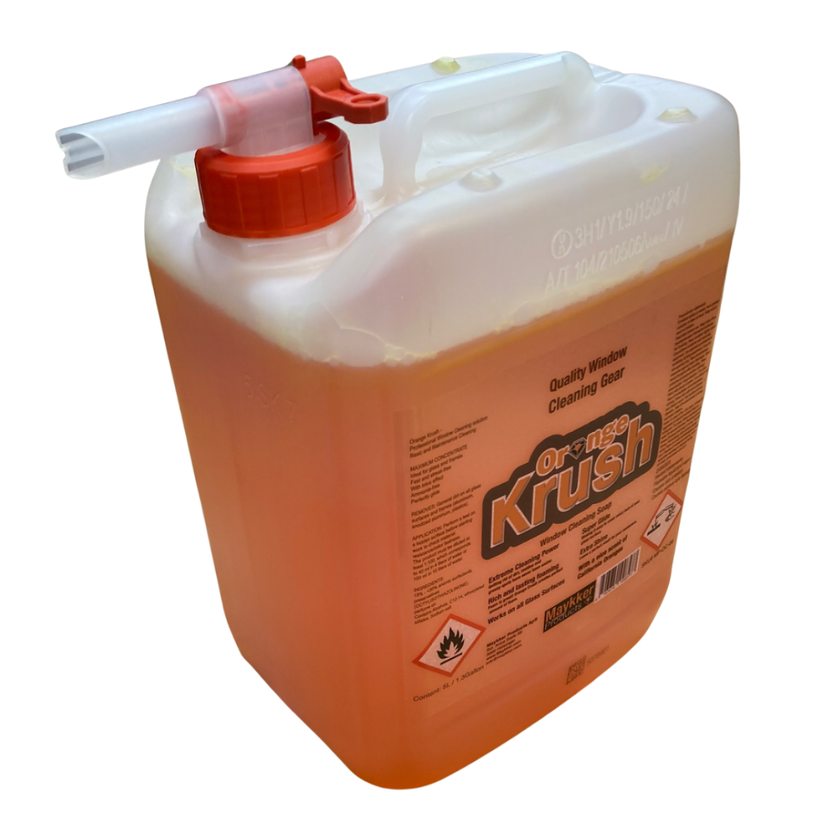 Liquide nettoyant vitres concentré Orange Krush