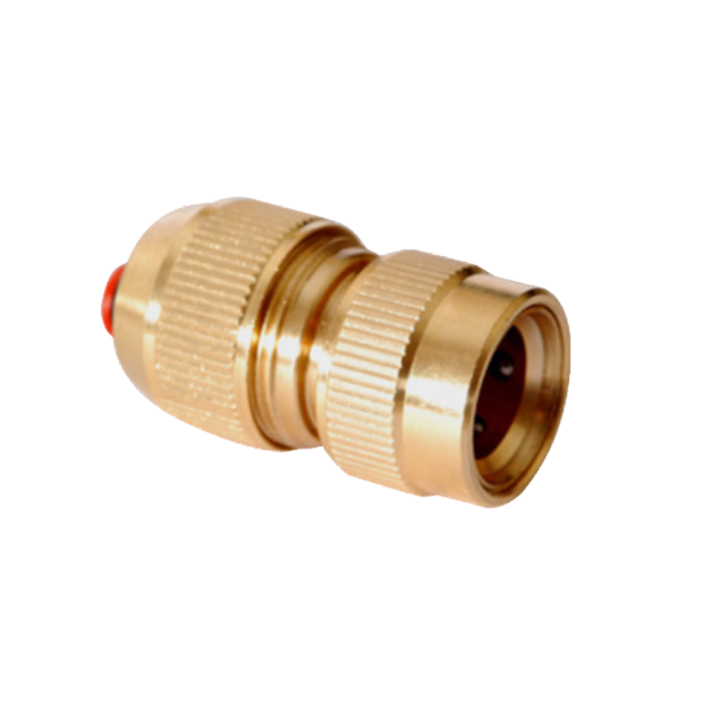 Item Raccord rapide femelle en laiton avec arrêt automatique pour tuyau 12,7 mm