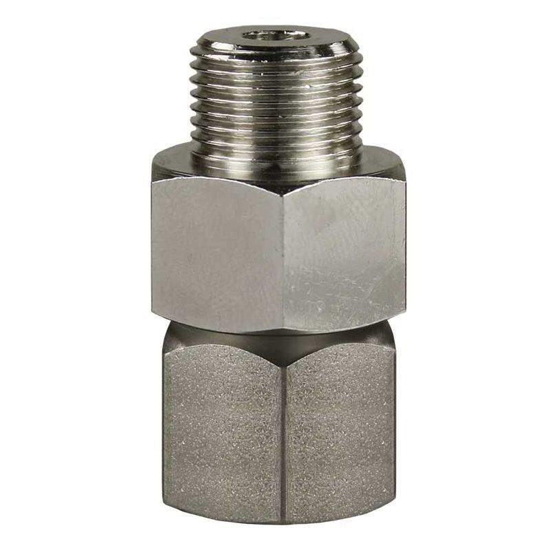 Item Raccord rotatif 3/8" femelle – 3/8" mâle en laiton nickelé