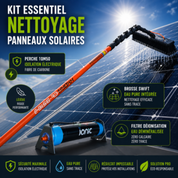 Le kit essentiel pour démarrer le nettoyage à l'eau pure