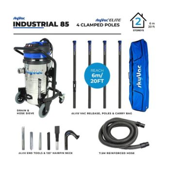 SkyVac® Industrial 85 / sections à pince Elite