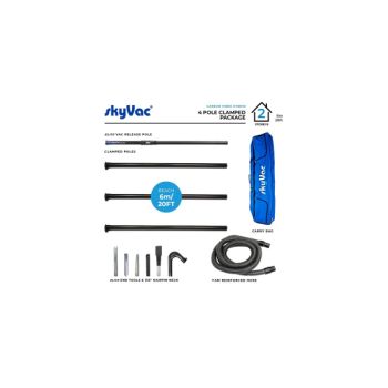 SkyVac® kit de sections d'aspiration à pinces 50 mm