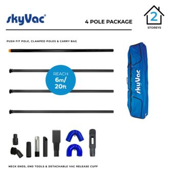 skyVac® kit Section d'aspiration à pinces 44 mm
